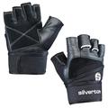 Silverton Herren Fitness-gewichtheberhandschuh Power Handschuhe, Schwarz, M