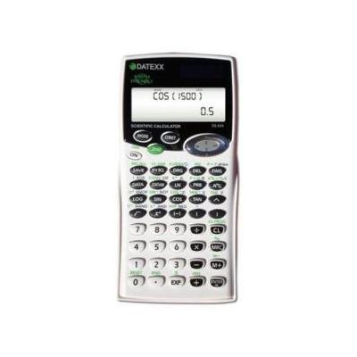 Datexx DS-834 - Solar Powered 455-Function, 2 Line, Fraction, Equation Scientific Calculator - 455 F