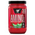 BSN Nutrition Amino X Supplement mit Vitamin D, Vitamin B6 und Aminosäuren, Grüner Apfel-Geschmack, 30 Portionen, 435 g