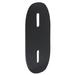 Kick-Eez Rifle Pitch Spacer - Cheek-Eez 1/4" Pitch Spacer Plastic Black