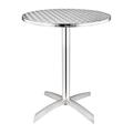 Bolero Flip-Top Table Stainless Steel 600mm Restaurant Bar Cafe Commercial