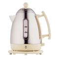 Dualit 1.5L Cordless Jug Kettle Stainless Steel & Cream