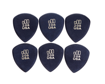 Dunlop Jazztone 208 EXL 6 Pack