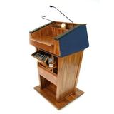 Executive Wood Products Presidential Evolution Full Podium | 50.5 H x 30.75 W x 25.75 D in | Wayfair PRES900-EV-OD-B