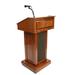 Executive Wood Products Counselor Evolution Sound System Full Podium, Solid Wood | 48 H x 26.5 W x 22 D in | Wayfair CLR235-EV-C