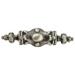 Notting Hill Kings Road 1" Center to Center Bar Pull Metal in Gray | 1 W in | Wayfair NHP-612-AP