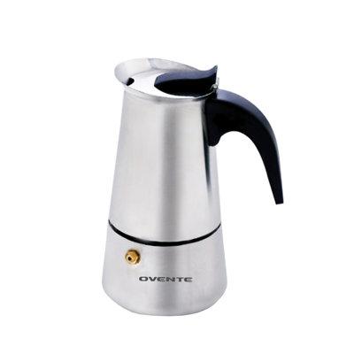 Ovente MPE Espresso Maker in Brown/Gray, Size 6.7 H x 4.0 W x 5.0 D in | Wayfair MPE04