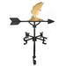 Montague Metal Products Inc. Bass Weathervane Aluminum/Metal in Yellow | 32 H x 23.5 W in | Wayfair WV-230-GB