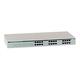 Dynamode 24 Port 19-Inch 1U Gigabit Rackmount Ethernet Switch - Black