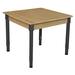 Wood Designs Adjustable Height Square Activity Table Wood in Brown | 30 H x 30 W in | Wayfair 833A1826
