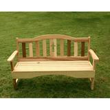 Creekvine Designs Cedar Benches Wooden Garden Outdoor Bench Wood/Natural Hardwoods in Black/Brown | 35 H x 24 W x 23 D in | Wayfair WF8002CVD-CS