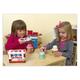 Melissa & Doug Scoop & Stack Ice Cream Cone Play Food Set Plastic in Brown/Gray/Red | 14 H x 11 W x 3.5 D in | Wayfair 4087