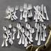 Oneida Icarus 45 Piece Flatware Set, Service for 8 Stainless Steel in Gray | Wayfair T351045AL20