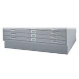 Safco Products Company Base Filing Cabinet Metal in Gray | 46.5 W x 35.5 D in | Wayfair 4997GRR