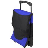 Picnic at Ascot 32 Can Collapsible Rolling Cooler in Blue | 17.5 H x 12 W x 9.75 D in | Wayfair 395-RB