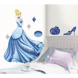Room Mates Popular Characters Disney Princess Cinderella Glamour Giant Wall Decal Vinyl | 40 H x 29.5 W in | Wayfair RMK1957GM
