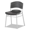 Iceberg Enterprises Cafe Side chair Black Plastic/Acrylic | 38 H x 22 W x 24 D in | Wayfair ICE64517