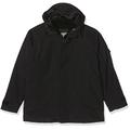 Army Waterproof ECWCS Hooded Jacket Smock Parka Fleece BLACK, SIZE S