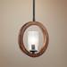 Kichler Grand Bank 9" Wide Auburn Convertible Mini Pendant