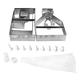 Fox Run 4532COM, Gingerbread House Cookie Cutter and Icing Bake Set