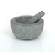 VICTOR 20CM Granite Pestle & Mortar, Stone, Grey, 20.5x20.5x11 cm