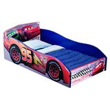 Delta Children Disney Pixar Cars Toddler Bed Wood in Blue/Brown/Indigo | 19 H x 28.75 W x 53.25 D in | Wayfair BB87105CR