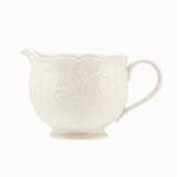 Lenox French Perle Sauce Pitcher Ceramic/Earthenware/Stoneware in White | 4.25 H x 4.5 W in | Wayfair 824747