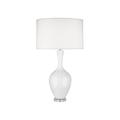 Robert Abbey Audrey 33.5" Table Lamp Resin/Fabric in White | 33.5 H x 19 W in | Wayfair LY980