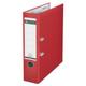 Leitz 180Â° Plastic Lever Arch File Foolscap 80 mm - Red (Pack of 10)