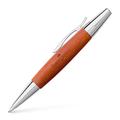 Faber-Castell E-Motion Ballpoint Wood/Chrome Brown