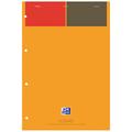 Oxford 001 International Notepad 80 Sheets A4+ Orange and Grey Ref N001102 (Pack of 5)