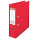 Esselte 811330 No. 1 Power A4 Lever Arch File with 75 mm Spine - Red, Pack of 10