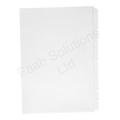 Concord Presentation Index Unpunched Reverse Collated Tabs 10-Part A4 White Ref 7501 [Pack of 25]