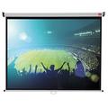 Nobo Wall & Ceiling Mount Projection Screen, Portable Lightweight Hanging Matte White Projector Surface, Wide Screen, Adjustable Height, Manual Pull Down, 2350x1760mm, 1902394