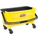 Rubbermaid Commercial Products FGQ90088YEL, HYGEN Press Wring Bucket for Microfiber Mops - Yellow