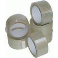 Globe Packaging 144 ROLLS OF CLEAR PACKING PARCEL TAPE 48mm x 66M (2")