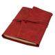 Papuro Milano Refillable Handmade Italian Red Leather Address Book - 15 x 21 cmaaaa