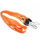 CKB LTD Lanyards Neck Strap ID Badge Holders Loop Clip 48cm for Gym Key Name Tag Badge Pass Holder USB Flash Drive Cell Phone Key ID Card Badge and Small Electronic Device (Orange, Pack of 500)