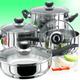 Judge Vista 5 Piece Set - 16/18/20cm SP, MP & 24cm Sautepan