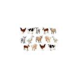 CD-168013 - Farm Animals: Photographic Shape Stickers Pack of 84 by Carson Dellosa