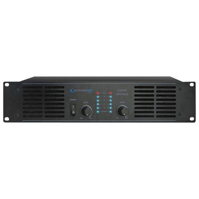 Technical Pro 2000W 2-Channel Power Amplifier - Black