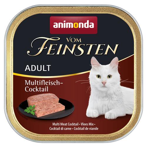 32x100g Multi-Fleisch-Cocktail animonda Vom Feinsten Katzenfutter nass
