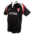 Ulster Rugby Breathable Shirt Black/Red/White (Large)