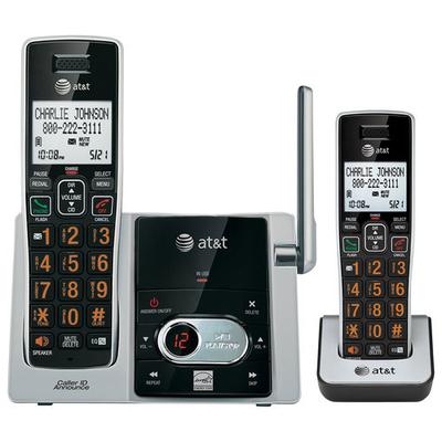 AT DECT 6.0 Expandable Cordless Phone System with Digital Answering System - CL82213