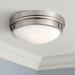 Culver Collection 13 1/4" Wide Brushed Nickel Ceiling Light