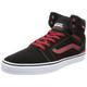 Vans M SANCTION CHARCOAL/BLACK/ VUCVZE8, Herren Sneaker, Schwarz (charcoal/black/red), EU 42 (US 9)