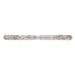 Vicenza Designs Liscio Appliance Pull Metal in Gray | 1 W in | Wayfair P2013C-12-PS