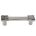 Vicenza Designs Medici 3" Center to Center Bar/Handle Pull Metal in Gray | 0.75 W in | Wayfair K1133-PS