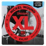 D'Addario EXL157 XL Nickel Wound Electric Baritone Guitar Strings - .014-.068 Medium