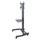Luxor WorkplaceEssentials Gray Fixed Floor Stand Mount for LCD w/ Shelving, Holds up to 100 lbs Metal | 65.5 H x 32.75 W in | Wayfair FP2500
